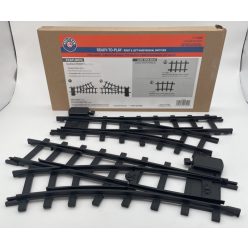   Lionel kisvasút 2 db váltó Ready To Play Left & Right Interchange Track Pack