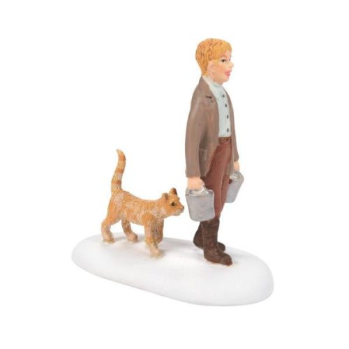 Department 56 Dickens Village Fast Friends (Milkman & Cat)