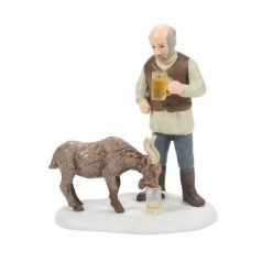 Department 56 Dickens Village Drinking Mates (Man with Goat)