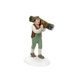   Department 56 Dickens Village Light as a Drugget! (Man with Carpet)