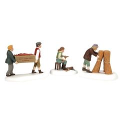 Department 56 Dickens Village Harvesting Progress (3 pack)