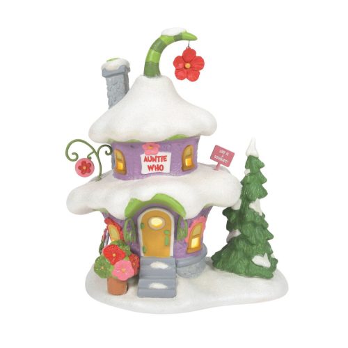 Department 56 The Grinch Village Auntie Who's House