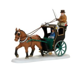 Department 56 Dickens Village Holiday Cab Ride