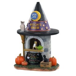 Lemax witch's brew coffee Spooky Town 2020