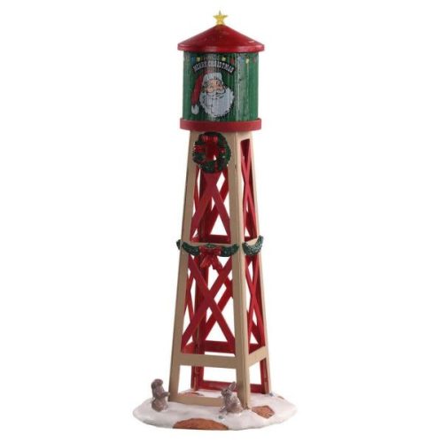 Lemax rustic water tower Vail Village 2021