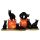 Lemax halloween cats s/2 Spooky Town 2011