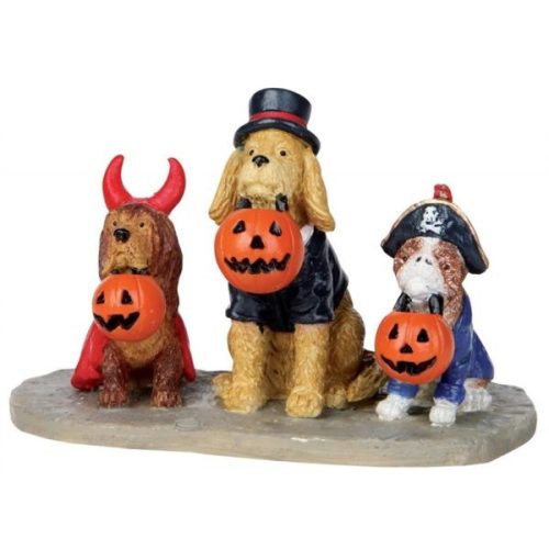 Lemax trick or dog treats Spooky Town 2011