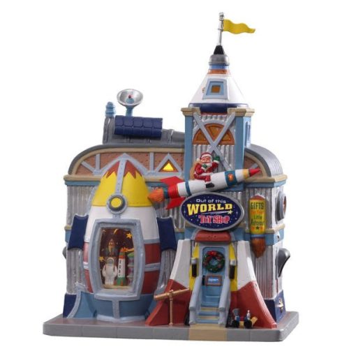 Lemax out of this world toy shop Jukebox Junction 2021