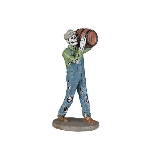 Lemax undead brewery worker Spooky Town 2022