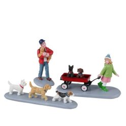 Lemax puppy parade, set of 3 General 2023