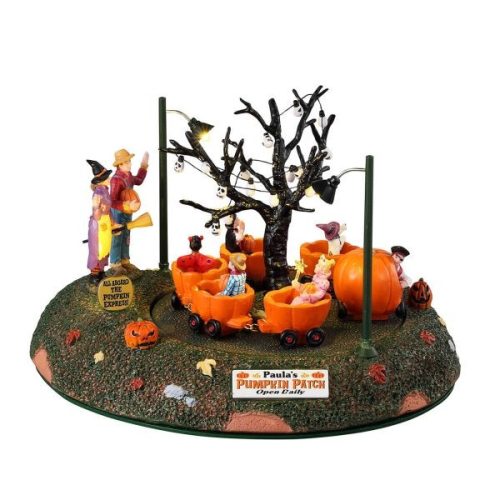 Lemax pumpkin kisvonat Spooky Town