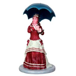 Lemax elegant lady Caddington Village 2014