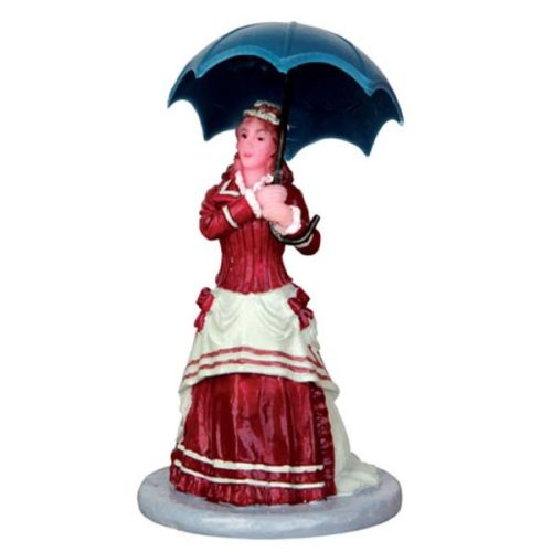 Lemax elegant lady Caddington Village 2014