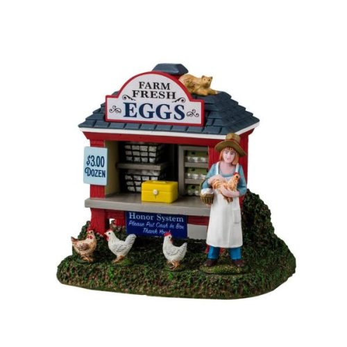 Lemax egg-cellent egg stand Harvest Crossing 2024
