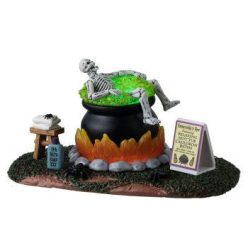 Lemax nothing like a hot bath Spooky Town 2025