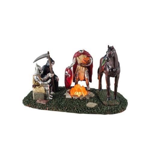 Lemax cursed campfire Spooky Town 2025