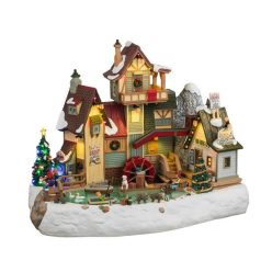 Lemax 2025 the rocky river grist mill Harvest Crossing