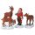 Lemax santa feeds reindeer s/4 General 2005
