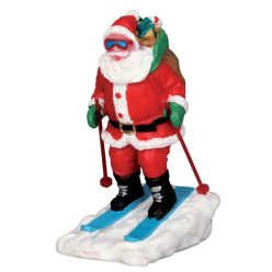 Lemax santa skier Vail Village 2015