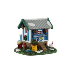 Lemax backyard chicken coop Caddington Village 2025