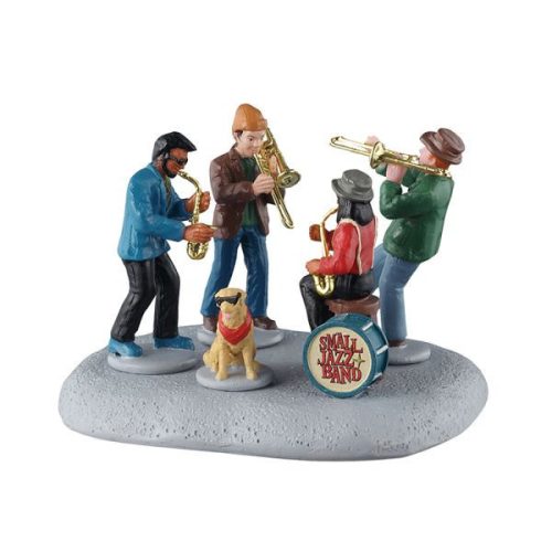 Lemax small jazz band Caddington Village 2025