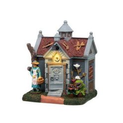 Lemax grave gardening Spooky Town 2025