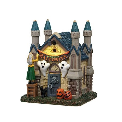 Lemax dreary decorations Spooky Town 2025