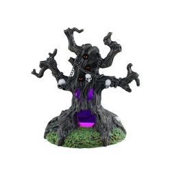 Lemax chained spooky tree Spooky Town 2025