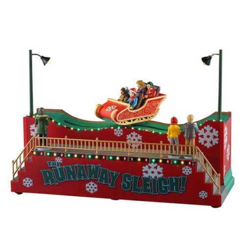 Lemax the runaway sleigh Carnival 2025