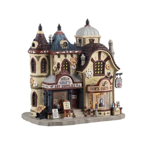 Lemax dorian gray's art supplies Spooky Town 2025