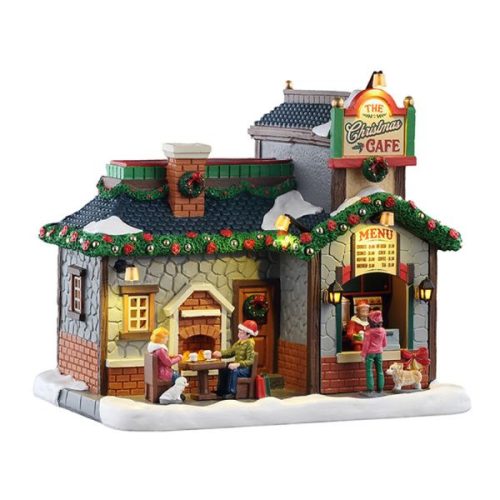 Lemax the christmas cafe Caddington Village 2025