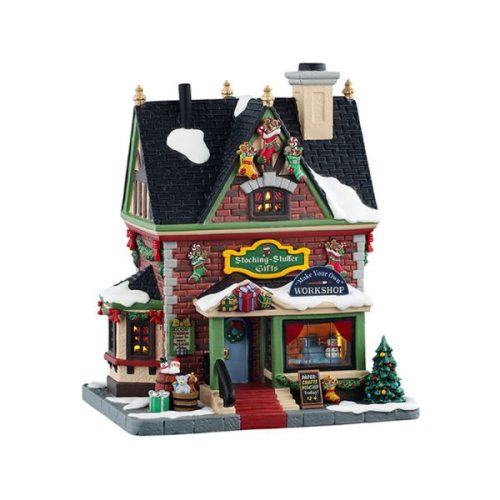 Lemax stocking stuffer gifts Caddington Village 2025