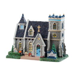 Lemax st. oswald's church Caddington Village 2025