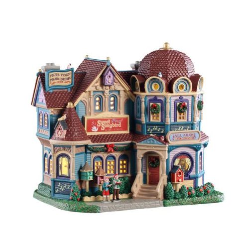 Lemax sweet songbird music school Caddington Village 2025
