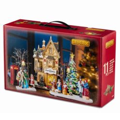   Lemax tannenbaum christmas shoppe set Caddington Village 2025