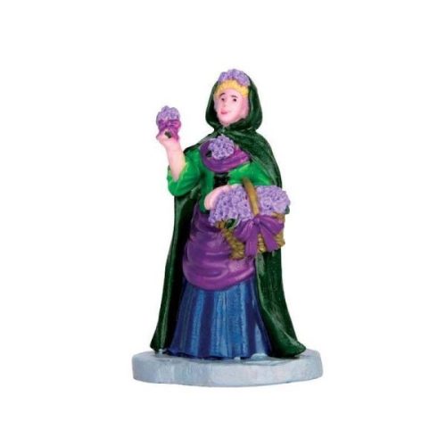 Lemax violet vendor Caddington Village 2016