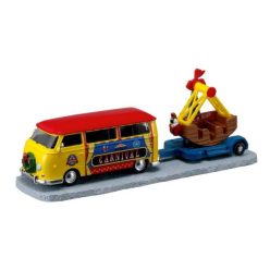 Lemax towing van with carnival ride Carnival 2026