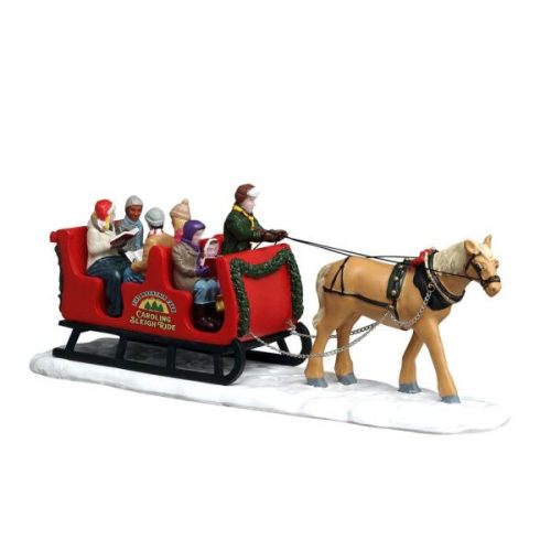 Lemax caroling sleigh ride Harvest Crossing 2026