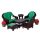 Lemax wicker lawn set, s/8 General 2016