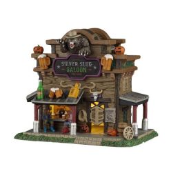 Lemax silver slug saloon Spooky Town 2026