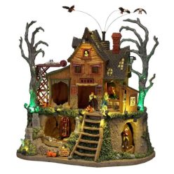 Lemax the cursed cabin Spooky Town 2026