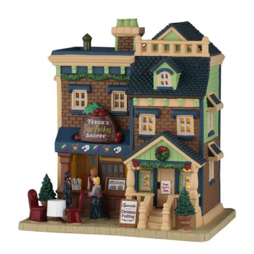 Lemax fergie's figgy pudding shoppe Caddington Village 2026