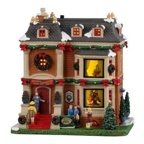 Lemax garden club christmas party Caddington Village 2026