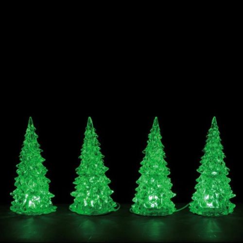 Lemax crystal lighted tree 3 color s/4 General 2019