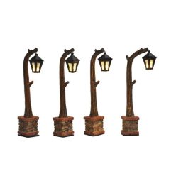 Luville General Street lantern wooden 4 pieces