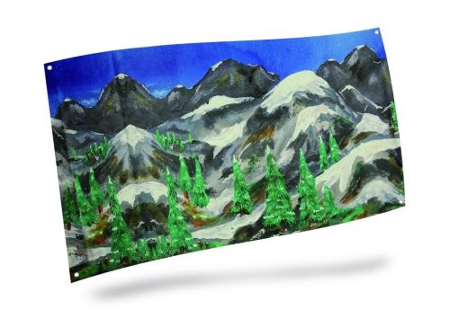 My Village háttér - 150x75cm