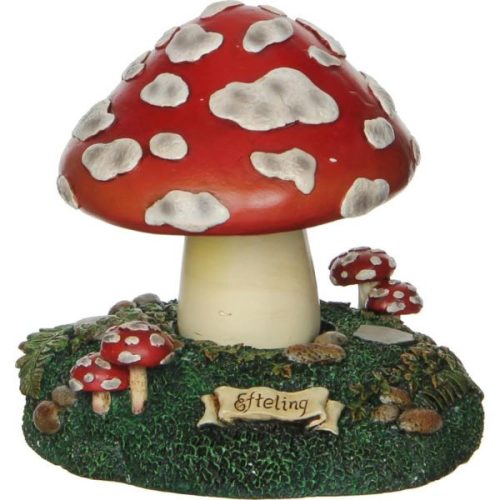 Luville Efteling Muzikale paddenstoel 15x15x16 cm