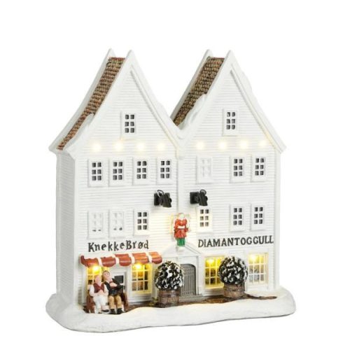 Luville Sledgeholm Bryggen shops white