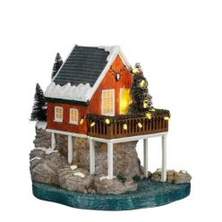 Luville Sledgeholm House on rocks