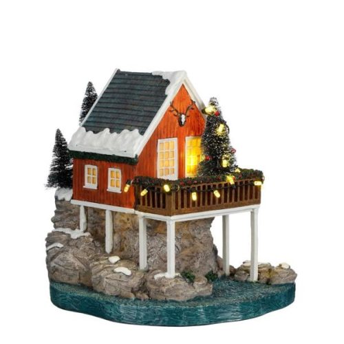 Luville Sledgeholm House on rocks